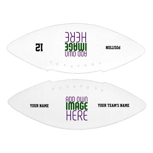MODERN BEWERKBAAR EENVOUDIG WIT AFBEELDING TEKST S AMERICAN FOOTBALL (Panelen)