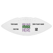 MODERN BEWERKBAAR EENVOUDIG WIT AFBEELDING TEKST S AMERICAN FOOTBALL (Paneel)