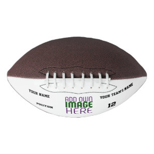 MODERN BEWERKBAAR EENVOUDIG WIT AFBEELDING TEKST S AMERICAN FOOTBALL