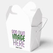 MODERN BEWERKBAAR EENVOUDIG WIT AFBEELDING TEKST S BEDANKDOOSJES (Geopend)