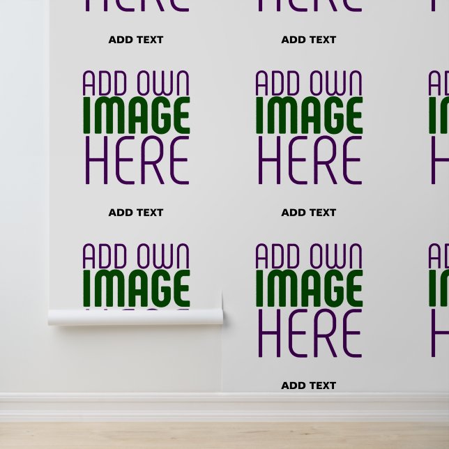 MODERN BEWERKBAAR EENVOUDIG WIT AFBEELDING TEKST S BEHANG (Applicatie)