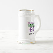 MODERN BEWERKBAAR EENVOUDIG WIT AFBEELDING TEKST S BIERPUL (Voorkant rechts)