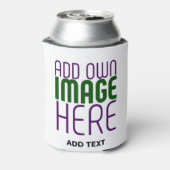 MODERN BEWERKBAAR EENVOUDIG WIT AFBEELDING TEKST S BLIKJESKOELER (Blikje Achterkant)