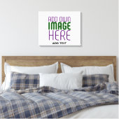 MODERN BEWERKBAAR EENVOUDIG WIT AFBEELDING TEKST S CANVAS AFDRUK (Insitu (Slaapkamer))