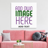 MODERN BEWERKBAAR EENVOUDIG WIT AFBEELDING TEKST S CANVAS AFDRUK (Insitu (Woonkamer))