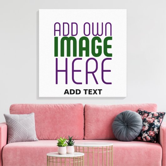 MODERN BEWERKBAAR EENVOUDIG WIT AFBEELDING TEKST S CANVAS AFDRUK (Insitu (Woonkamer))