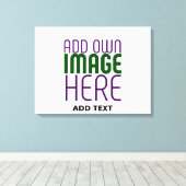 MODERN BEWERKBAAR EENVOUDIG WIT AFBEELDING TEKST S CANVAS AFDRUK (Insitu (Houten vloer))