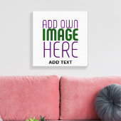 MODERN BEWERKBAAR EENVOUDIG WIT AFBEELDING TEKST S CANVAS AFDRUK (Insitu (Woonkamer))
