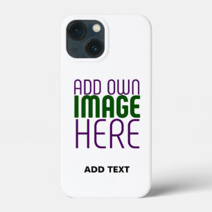 MODERN BEWERKBAAR EENVOUDIG WIT AFBEELDING TEKST S Case-Mate iPhone CASE