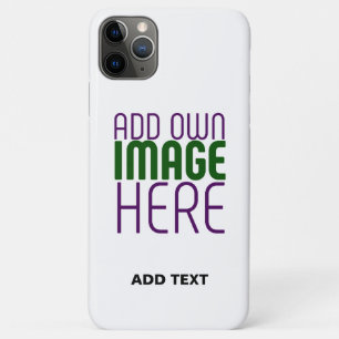 MODERN BEWERKBAAR EENVOUDIG WIT AFBEELDING TEKST S Case-Mate iPhone CASE