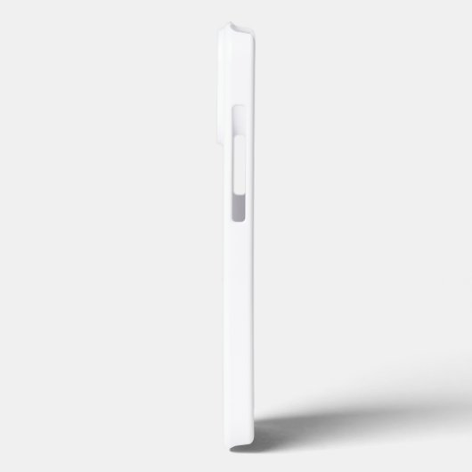 MODERN BEWERKBAAR EENVOUDIG WIT AFBEELDING TEKST S Case-Mate iPhone CASE (Achterkant / Links)