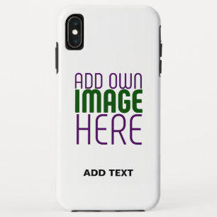 MODERN BEWERKBAAR EENVOUDIG WIT AFBEELDING TEKST S Case-Mate iPhone CASE