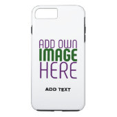 MODERN BEWERKBAAR EENVOUDIG WIT AFBEELDING TEKST S Case-Mate iPhone CASE (Achterkant)