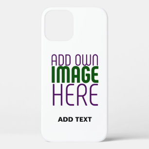 MODERN BEWERKBAAR EENVOUDIG WIT AFBEELDING TEKST S Case-Mate iPhone CASE