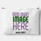 MODERN BEWERKBAAR EENVOUDIG WIT AFBEELDING TEKST S ETUI (Achterkant)