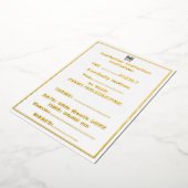 MODERN BEWERKBAAR EENVOUDIG WIT AFBEELDING TEKST S FOLIE UITNODIGING (Gedraaid)