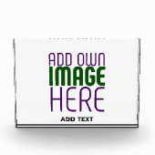 MODERN BEWERKBAAR EENVOUDIG WIT AFBEELDING TEKST S FOTOBLOKKEN (Voorkant)