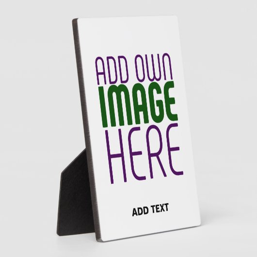 MODERN BEWERKBAAR EENVOUDIG WIT AFBEELDING TEKST S FOTOPLAAT (Zijkant)