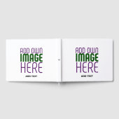 MODERN BEWERKBAAR EENVOUDIG WIT AFBEELDING TEKST S GASTENBOEK (Volledig)