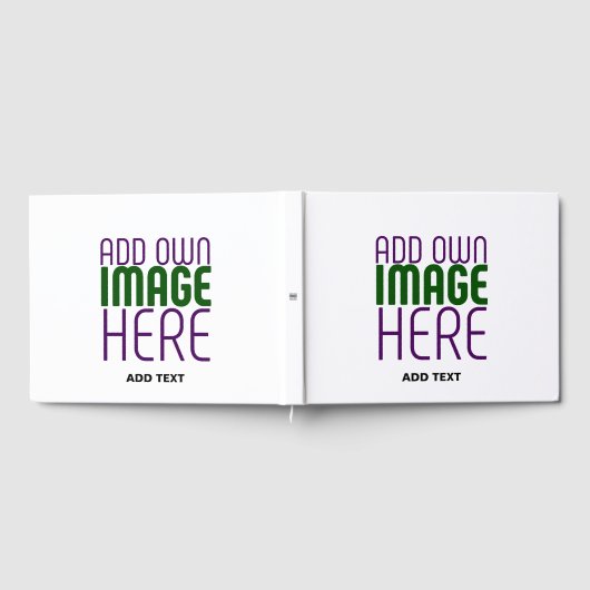 MODERN BEWERKBAAR EENVOUDIG WIT AFBEELDING TEKST S GASTENBOEK (Volledig)