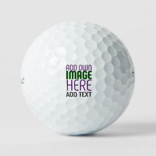 MODERN BEWERKBAAR EENVOUDIG WIT AFBEELDING TEKST S GOLFBALLEN