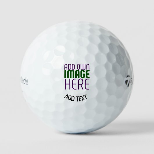 MODERN BEWERKBAAR EENVOUDIG WIT AFBEELDING TEKST S GOLFBALLEN (Voorkant)