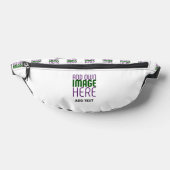 MODERN BEWERKBAAR EENVOUDIG WIT AFBEELDING TEKST S HEUPTASJE (Liggend)