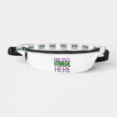 MODERN BEWERKBAAR EENVOUDIG WIT AFBEELDING TEKST S HEUPTASJE (Voorkant)