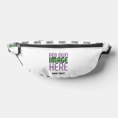 MODERN BEWERKBAAR EENVOUDIG WIT AFBEELDING TEKST S HEUPTASJE (Liggend)