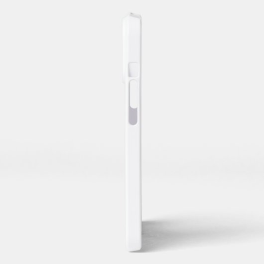 MODERN BEWERKBAAR EENVOUDIG WIT AFBEELDING TEKST S iPhone HOESJE (Linkerkant)