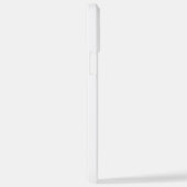 MODERN BEWERKBAAR EENVOUDIG WIT AFBEELDING TEKST S iPhone HOESJE (Rechterkant)