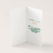 MODERN BEWERKBAAR EENVOUDIG WIT AFBEELDING TEKST S KAART (Binnen)