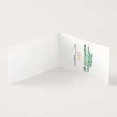 MODERN BEWERKBAAR EENVOUDIG WIT AFBEELDING TEKST S KAART (Binnen)