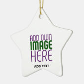 MODERN BEWERKBAAR EENVOUDIG WIT AFBEELDING TEKST S KERAMISCH ORNAMENT (Links)