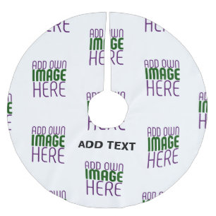 MODERN BEWERKBAAR EENVOUDIG WIT AFBEELDING TEKST S KERSTBOOM ROK