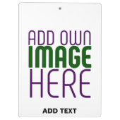 MODERN BEWERKBAAR EENVOUDIG WIT AFBEELDING TEKST S KLEMBORD (Achterkant)