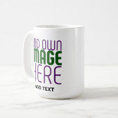 MODERN BEWERKBAAR EENVOUDIG WIT AFBEELDING TEKST S KOFFIEMOK (Voorkant links)