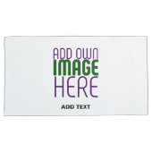 MODERN BEWERKBAAR EENVOUDIG WIT AFBEELDING TEKST S KUSSENSLOOP (Voorkant-Rechts)