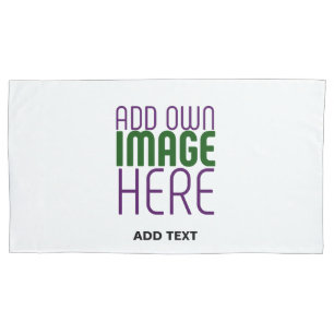 MODERN BEWERKBAAR EENVOUDIG WIT AFBEELDING TEKST S KUSSENSLOOP