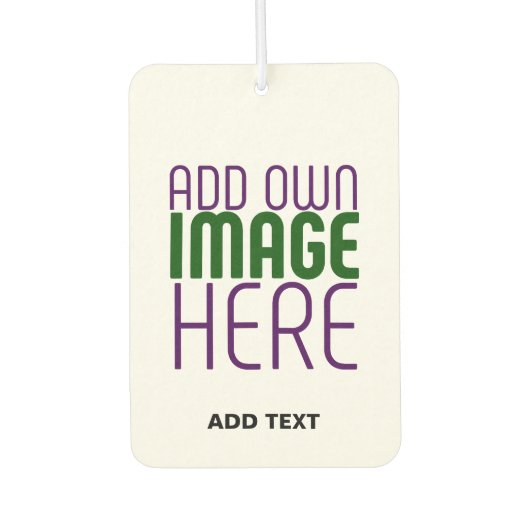 MODERN BEWERKBAAR EENVOUDIG WIT AFBEELDING TEKST S LUCHTVERFRISSER (Voorkant)