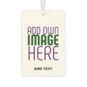 MODERN BEWERKBAAR EENVOUDIG WIT AFBEELDING TEKST S LUCHTVERFRISSER (Achterkant)