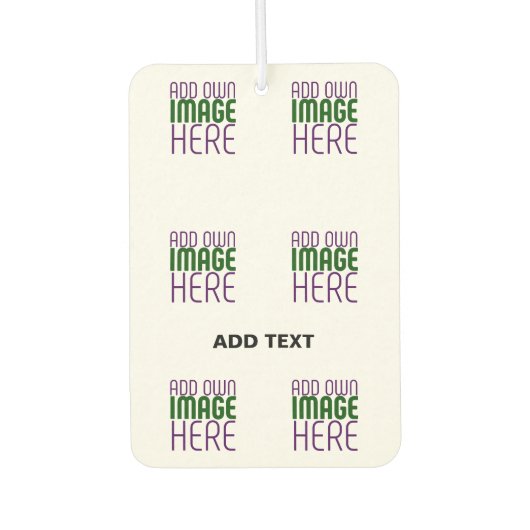 MODERN BEWERKBAAR EENVOUDIG WIT AFBEELDING TEKST S LUCHTVERFRISSER (Voorkant)