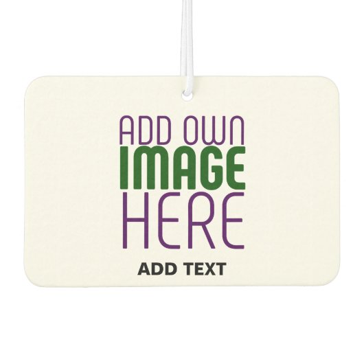 MODERN BEWERKBAAR EENVOUDIG WIT AFBEELDING TEKST S LUCHTVERFRISSER (Voorkant)