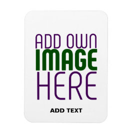 MODERN BEWERKBAAR EENVOUDIG WIT AFBEELDING TEKST S MAGNEET