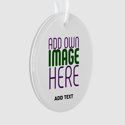 MODERN BEWERKBAAR EENVOUDIG WIT AFBEELDING TEKST S ORNAMENT (voorkant)