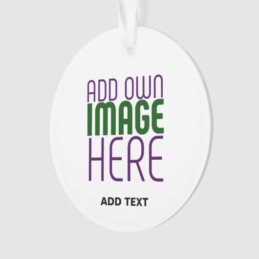 MODERN BEWERKBAAR EENVOUDIG WIT AFBEELDING TEKST S ORNAMENT (voorkant)