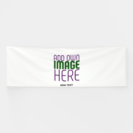 MODERN BEWERKBAAR EENVOUDIG WIT AFBEELDING TEKST S SPANDOEK (Horizontaal)