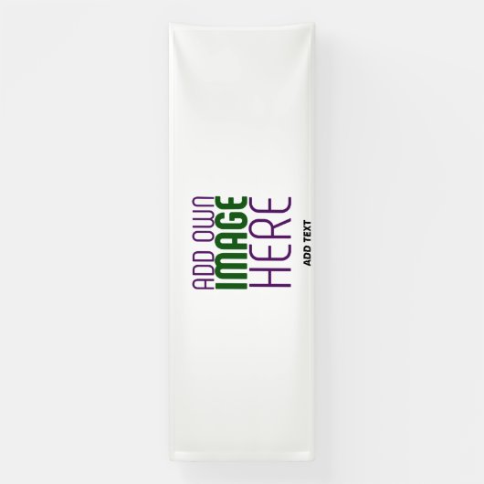 MODERN BEWERKBAAR EENVOUDIG WIT AFBEELDING TEKST S SPANDOEK (Verticaal)