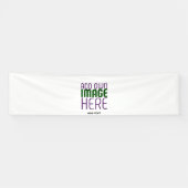 MODERN BEWERKBAAR EENVOUDIG WIT AFBEELDING TEKST S SPANDOEK (Horizontaal)