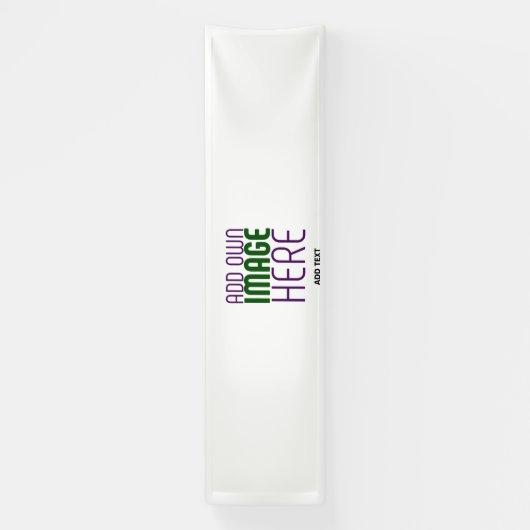 MODERN BEWERKBAAR EENVOUDIG WIT AFBEELDING TEKST S SPANDOEK (Verticaal)